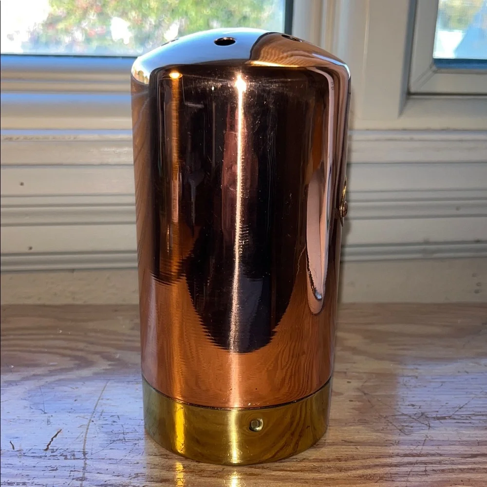 Copper‎ and Gold Cheese Shaker EUC